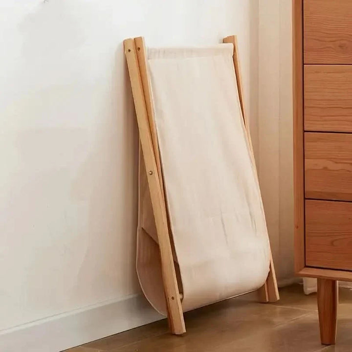 Lisslune | WoodFold - Foldable Laundry Basket from