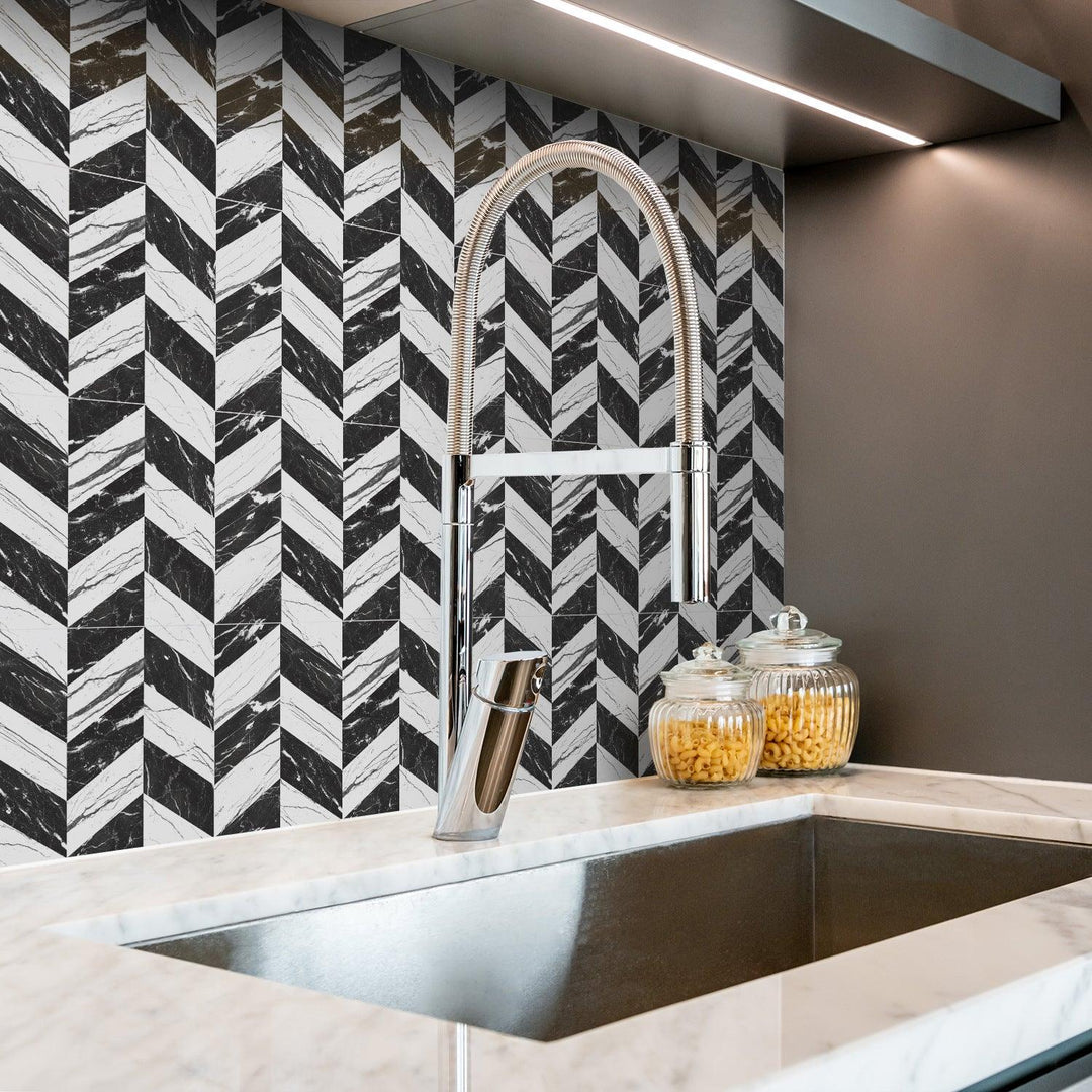 Lisslune | Modern steel wall stickers for kitchen transformation
