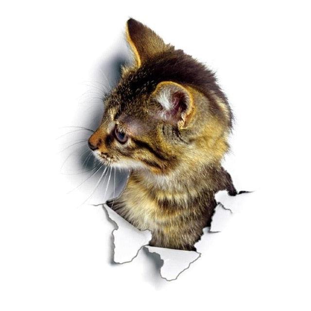 Lisslune | Exquisite 3D Cat Wall Decoration Stickers: Enhance the Aesthetics of Your Home
