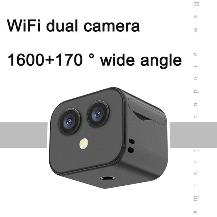 Lisslune | Wireless 4K Security Camera with 170° Wide Angle & Intercom