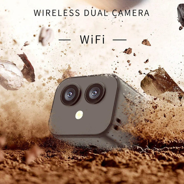 Lisslune | Wireless 4K Security Camera with 170° Wide Angle & Intercom