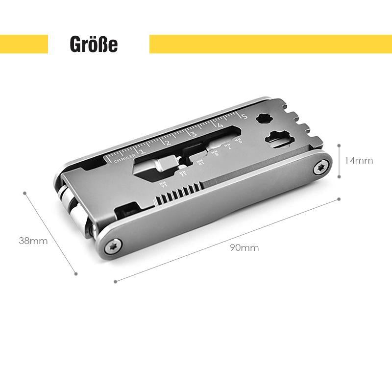 Lisslune | 17 in 1 multifunctional tool made of stainless steel