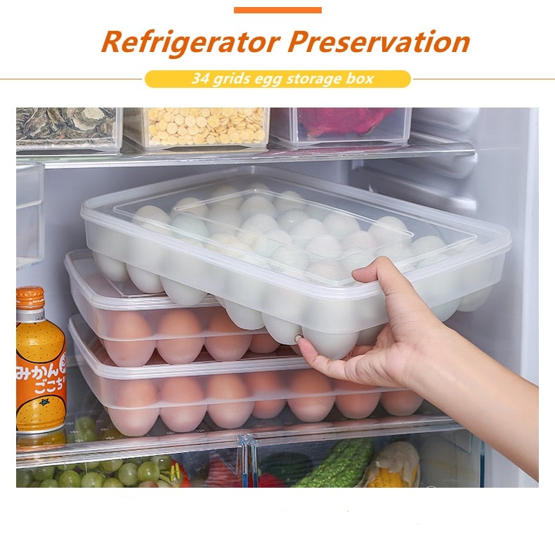 Lisslune | Japanese-Style Plastic Duck Egg Storage Box