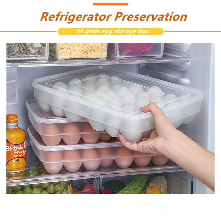 Lisslune | Japanese-Style Plastic Duck Egg Storage Box