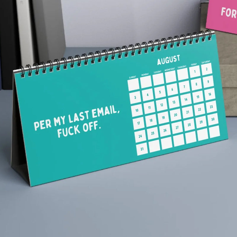Lisslune | Funny 2025 sarcastic calendar