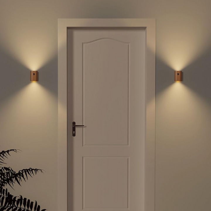 Lisslune | Rechargeable LED Wall Light with Motion Sensor – Warm White