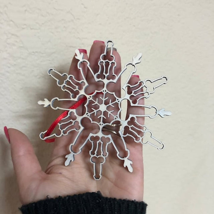 Lisslune | Funny Snowflake Ornaments