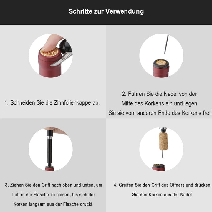 Lisslune | Air Pump Wine Opener