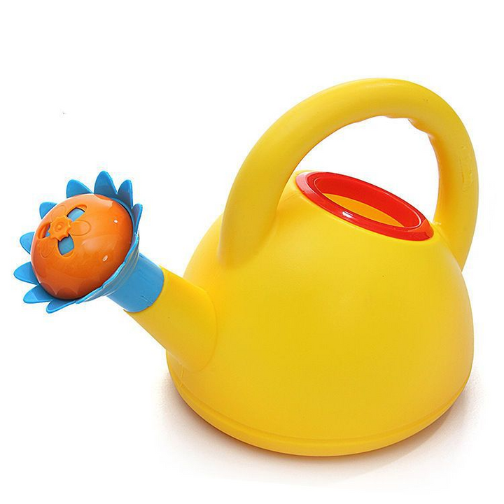 Lisslune | Children's watering can with flower mouth – Colorful plastic watering can for little gardeners