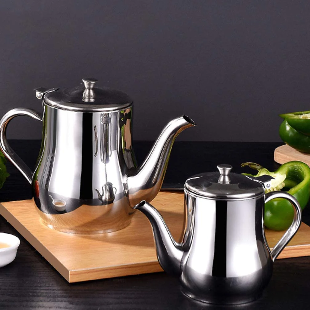 Lisslune | Oil filter jug in stainless steel