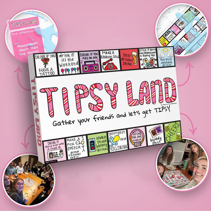 Lisslune | Party Board Game - Fun Drinking Game for Friends