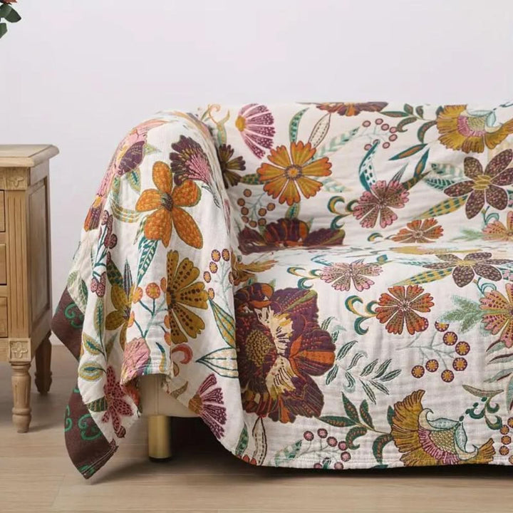Lisslune | ILOW - Smooth Floral blanket