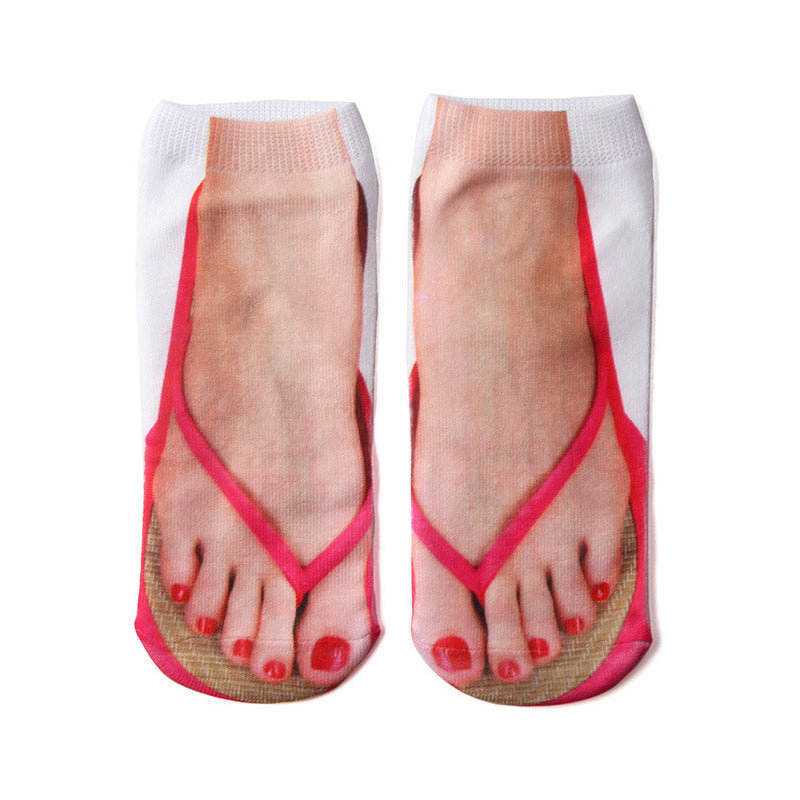 Lisslune | Manicure Print Socks