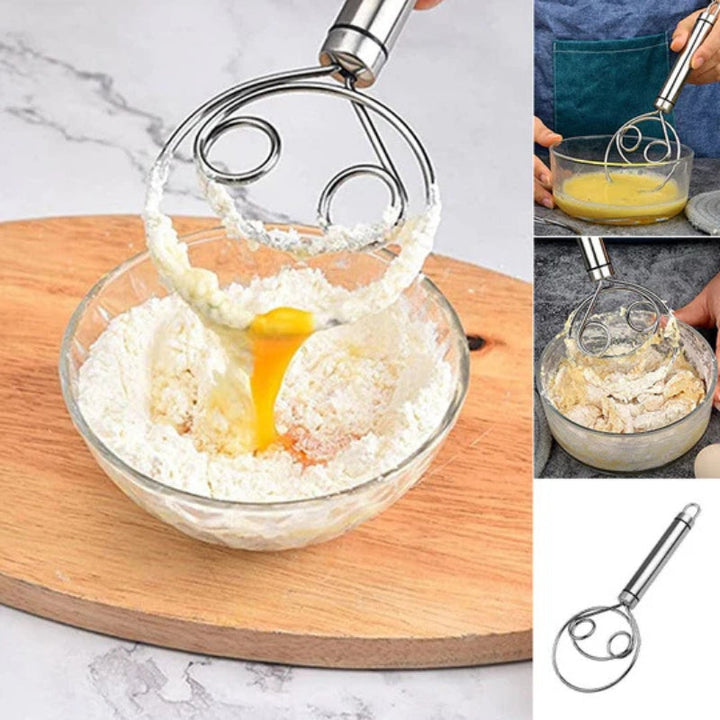 Lisslune | BakeCraft – Professional Danish dough whisk for effortless mixing