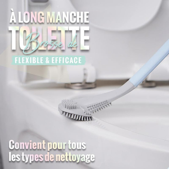 Lisslune | Long-handled Toilet Brush - Say goodbye to stains.