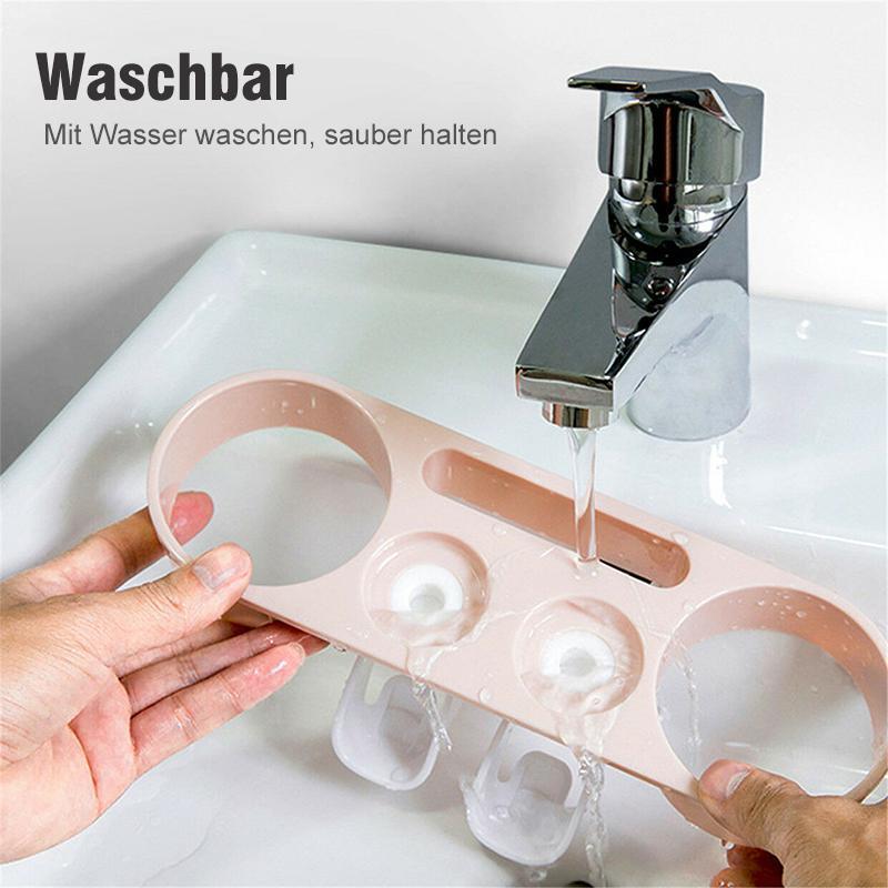 Lisslune | Automatic Toothbrush Holder and Toothpaste Dispenser Set