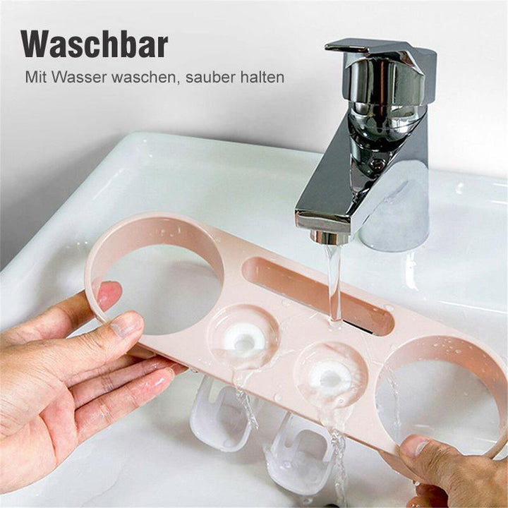 Lisslune | Automatic Toothbrush Holder and Toothpaste Dispenser Set