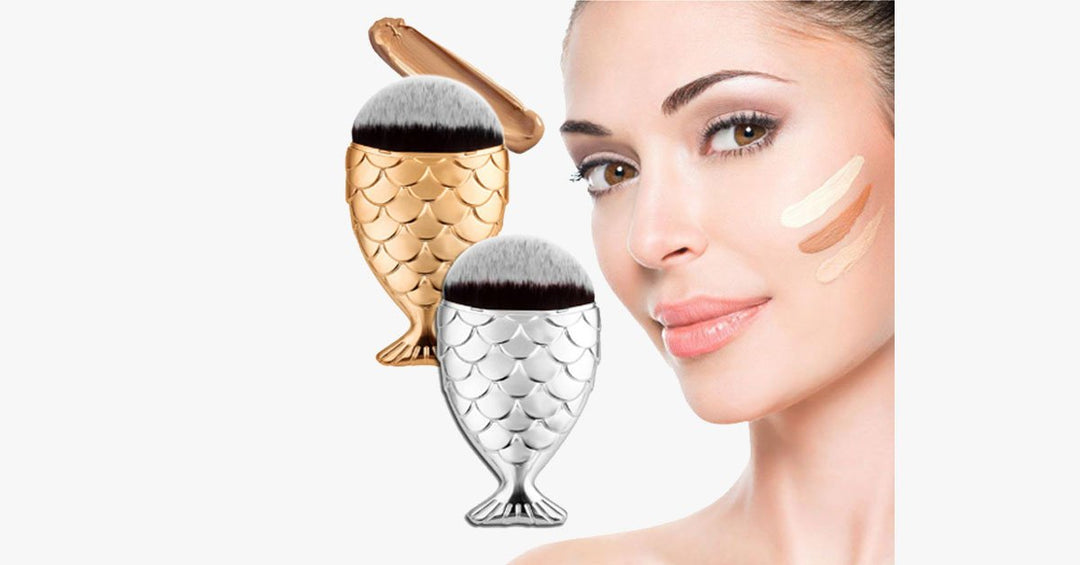 Lisslune | Pair of Fishtail Brushes – For Your Flawless Coverage