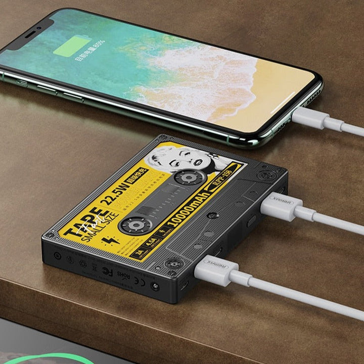 Lisslune | Retro Cassette Power Bank