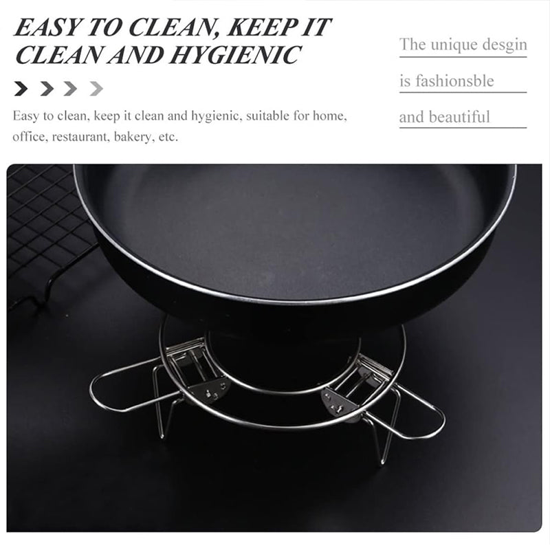 Lisslune | Stainless Steel 304 Steamer Rack Stand