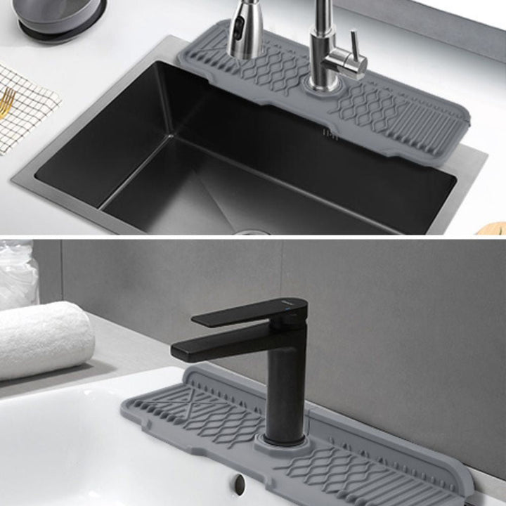 Lisslune | Aqua Slope Rubber Faucet Sink Mat