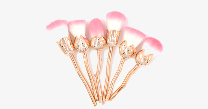 Lisslune | Extraordinary Rosette Brush Set – Make a style statement with your makeup essentials