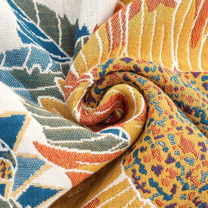 Lisslune | Savanna Bloom Cotton Bath Towel