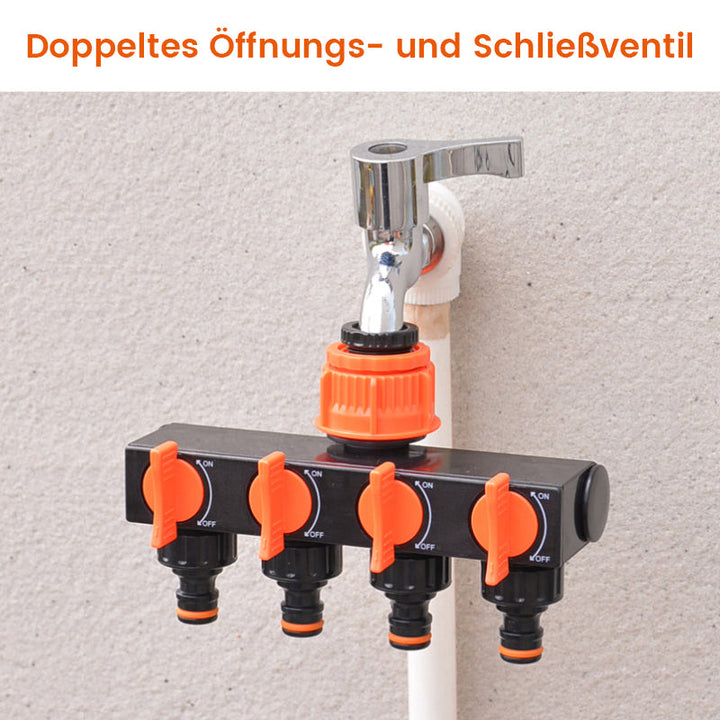 Lisslune | Four-way valve actuator for outdoor use with switch