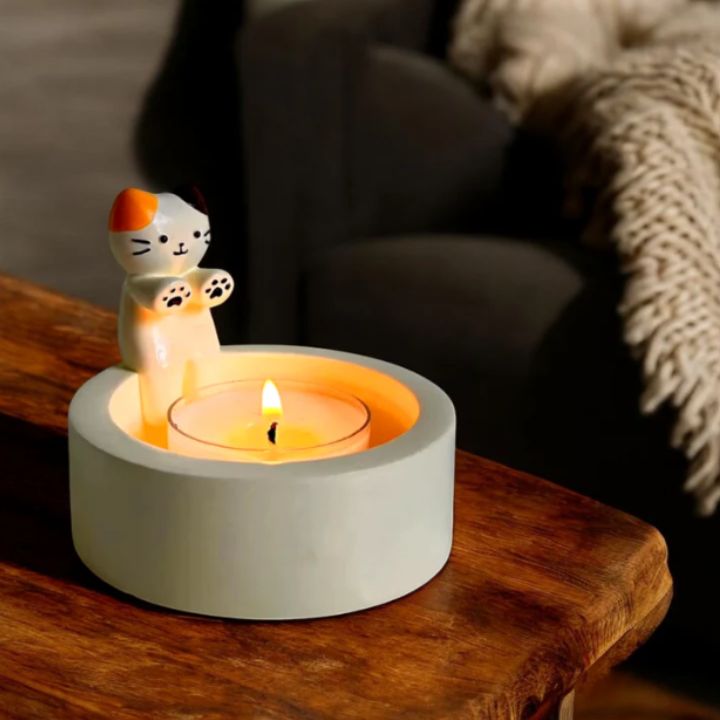 Lisslune | Cat Candle Holder