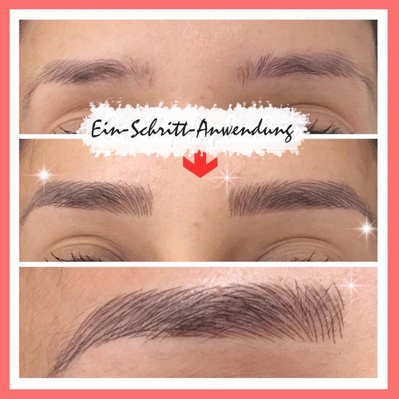 Lisslune | 4D Hair-like Authentic Eyebrows (2 Pieces)