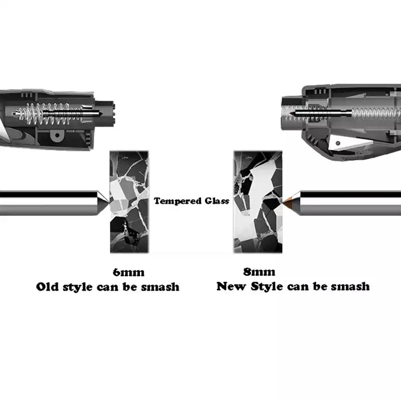 Lisslune | Improved 3 in 1 Car Window Breaker
