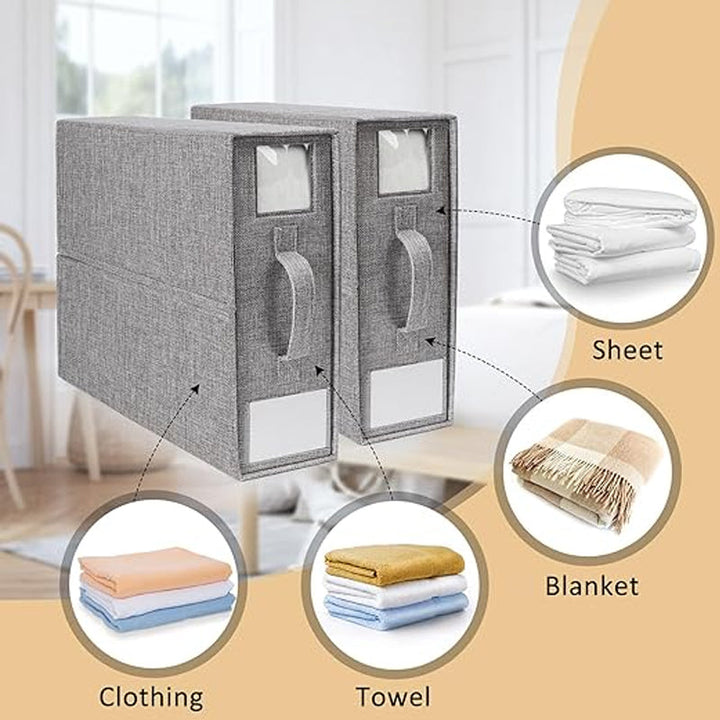 Lisslune | foldable bed sheet set organizer