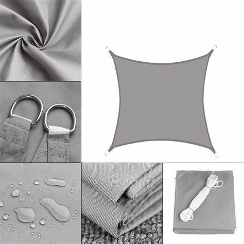 Lisslune | SchattenSicher Rectangle – UV Protective Sail for Garden & Terrace