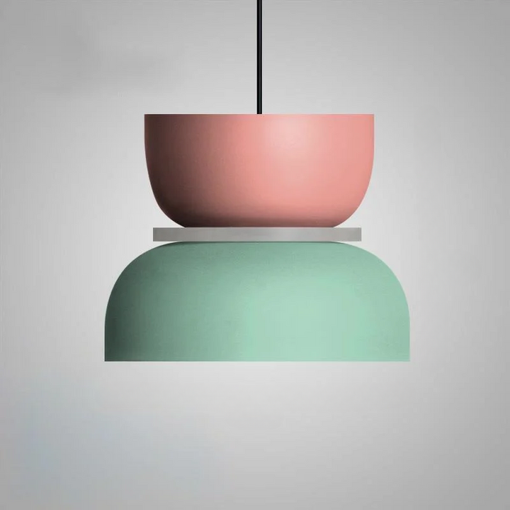 Lisslune | Nordic Macaron Pendant Lamp – Scandinavian Design
