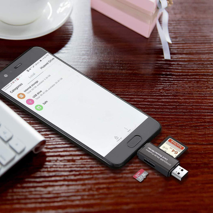 Lisslune | 3-in-1 Card Reader