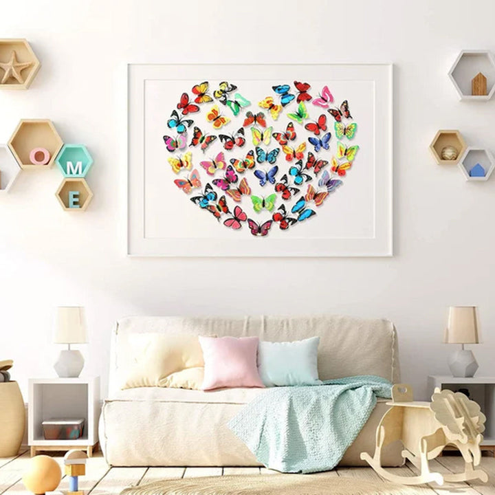 Lisslune | LumiWings - 3D colorful LED butterfly night lights