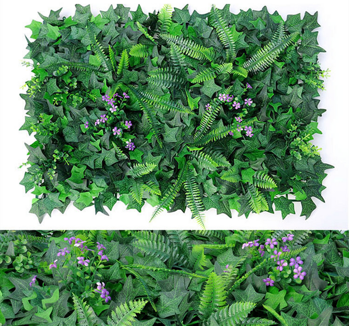 Lisslune | Artificial Plant Mat – Green Wall Decoration for Creative Backgrounds