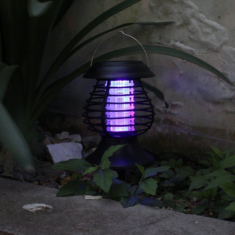 Lisslune | Solar Insect Defense Lamp with LED Light – Effective Mosquito Control for the Garden