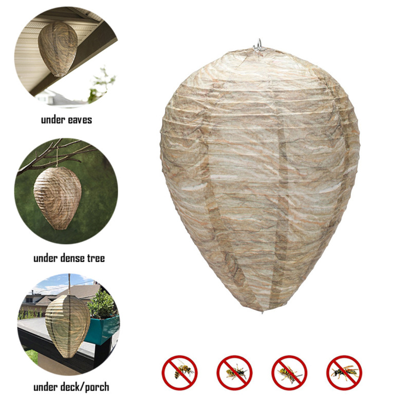 Lisslune | Wasp Nest Defense Lamp – Hanging Protection Net Against Wasps and Insects