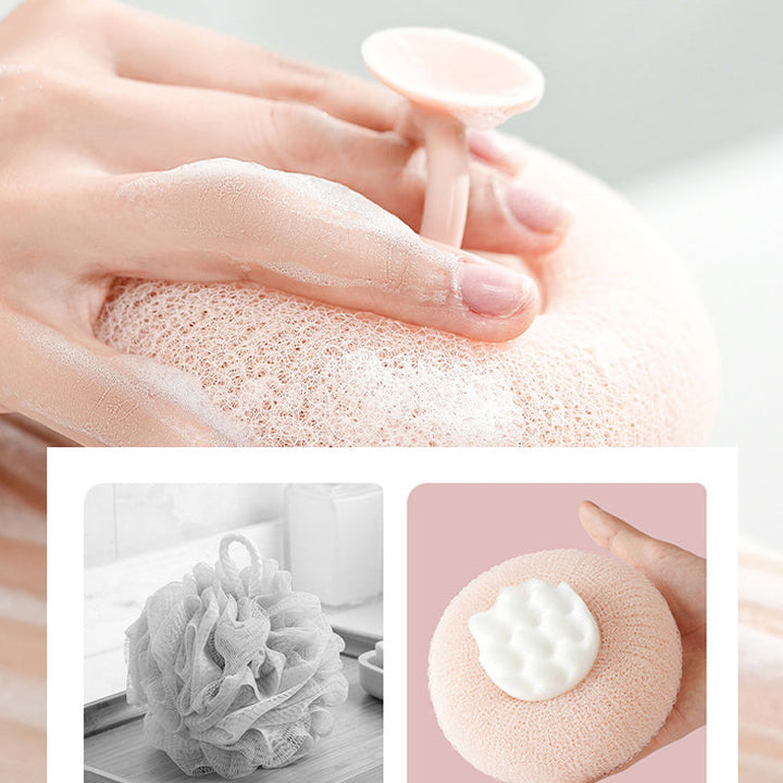 Lisslune | PurePuff - Donut-shaped Bathtub and Shower Scrubber