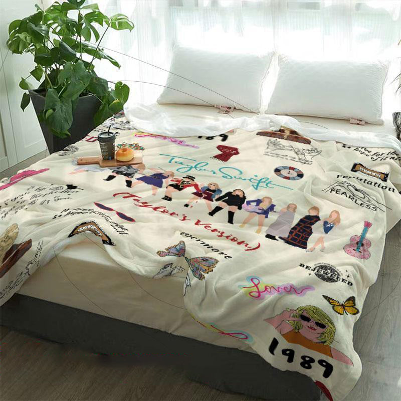 Lisslune | Swiftmas Nap blanket for Home Office travel