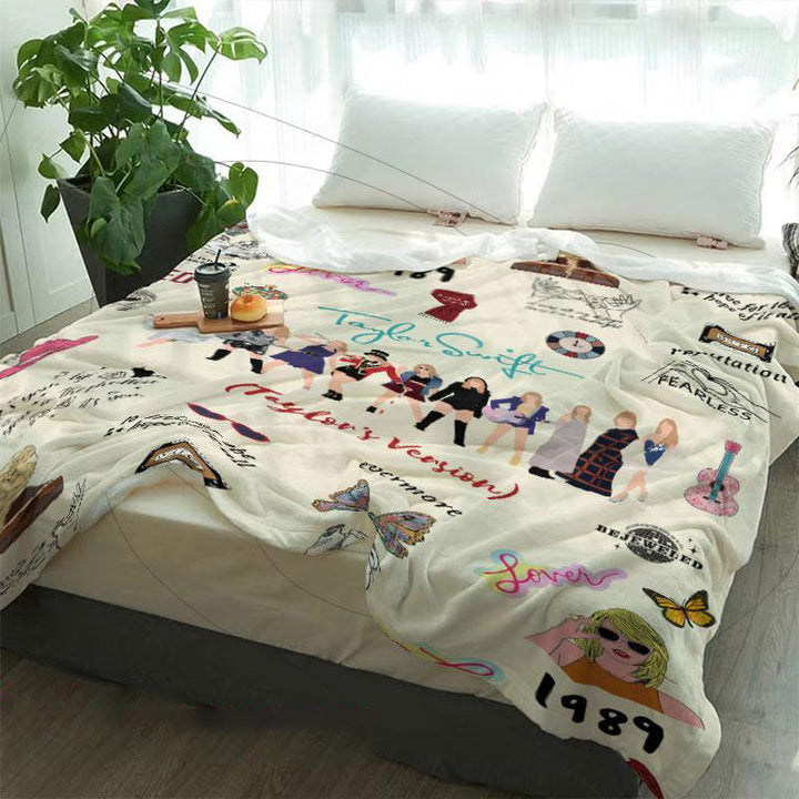 Lisslune | Swiftmas Nap blanket for Home Office travel