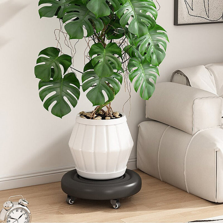 Lisslune | 360 Rotating Wheeled Rolling Stool