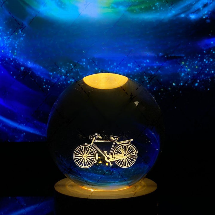 Lisslune | Glowing Moon Crystal Ball