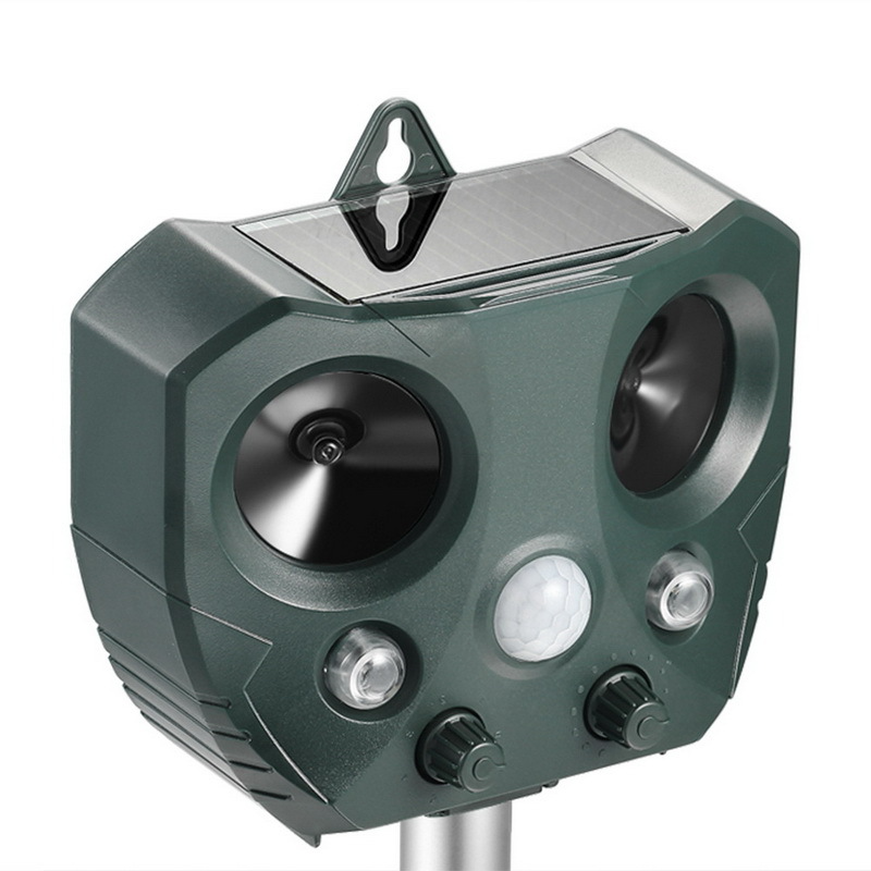 Lisslune | Effective Pest Repeller – Solar Ultrasonic Animal Deterrent for Garden