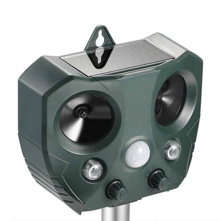 Lisslune | Effective Pest Repeller – Solar Ultrasonic Animal Deterrent for Garden