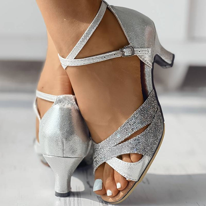 Lisslune | Elegant Heels with Sequins