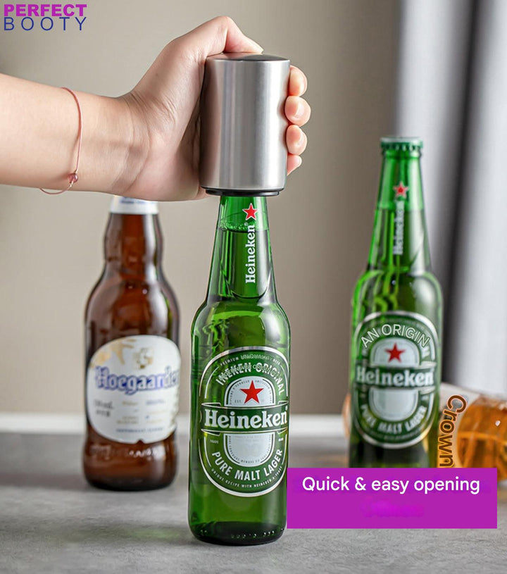 Lisslune | Stylish Bottle Opener with Pressure Mechanism - PopClick