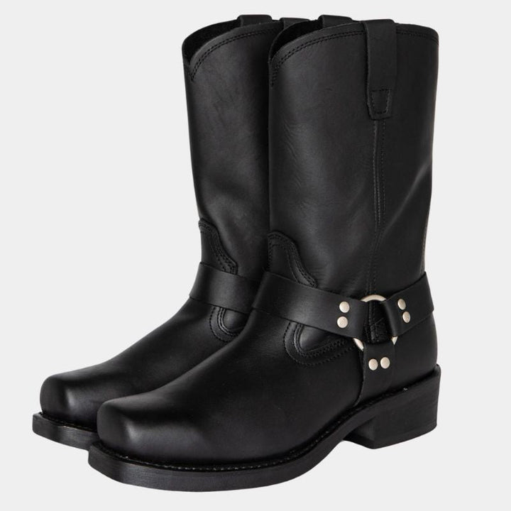 Lisslune | Durable Cowboy Boots in Vintage Look
