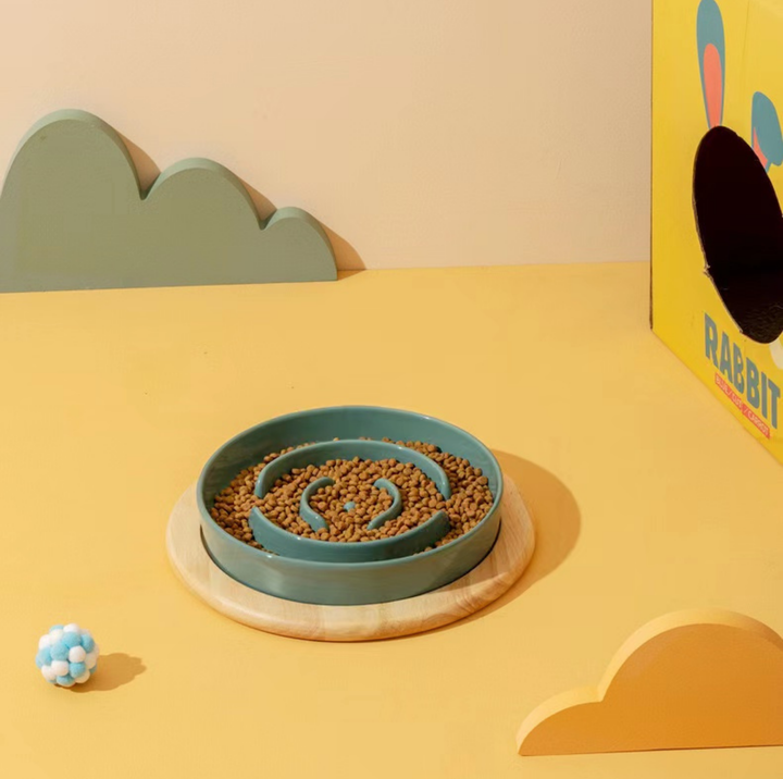 Lisslune | SlowCeramic - Elegant Craft Feeding Bowl for Pets